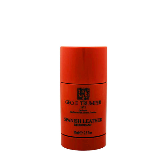 Geo. F. Trumper Spanish Leather Deodorant Stick - Alcohol & Triclosan Free 75ml