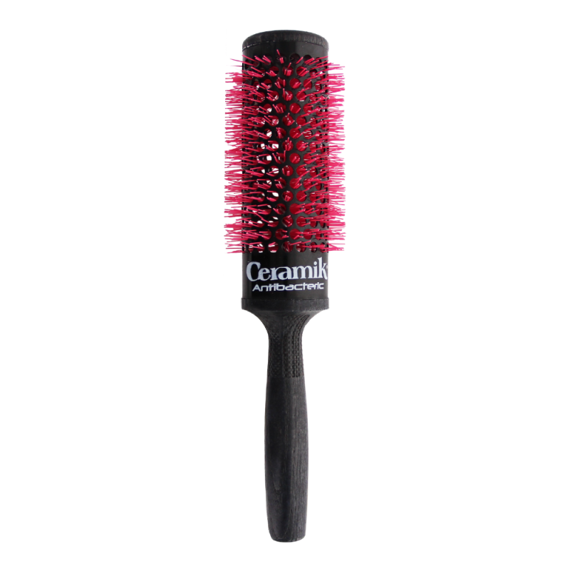 TEK No4957-38 Ceramik Antibacteric Oxy Thermal Brush - 30mm Professional Ceramic Roller