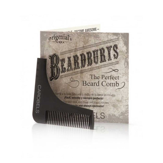 Beardburys Beard Comb - Professional Dual-Action Detangling & Styling Tool
