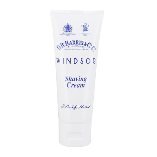 Dr Harris Windsor Shaving Cream Tube - Complex Citrus and Spice Lather 75ml